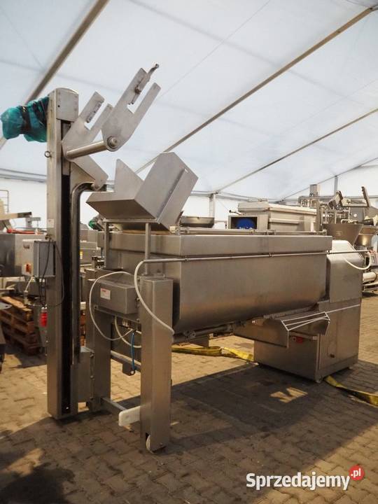 Mieszałka łopatowa RISCO 1300 litrów z słupem Krotoszyn