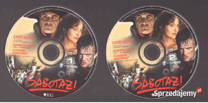 SABOTAŻ film komedia kostiumowa VCD PROMOCJA sprzedam