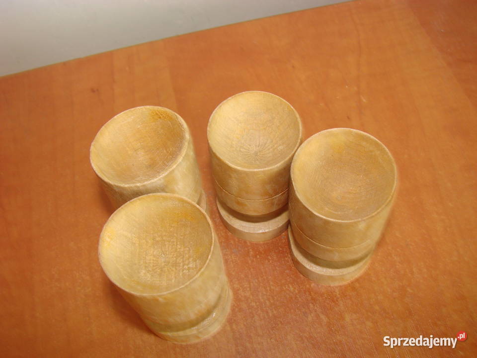 drewniane kieliszki 4 Pruszcz Gdański
