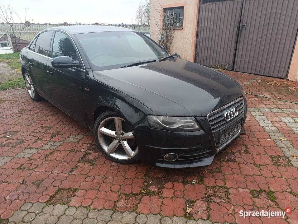 Audi A4 b8 20 TDI Anglik SLine na części bądź w uszkodzony Garwolin sprzedam