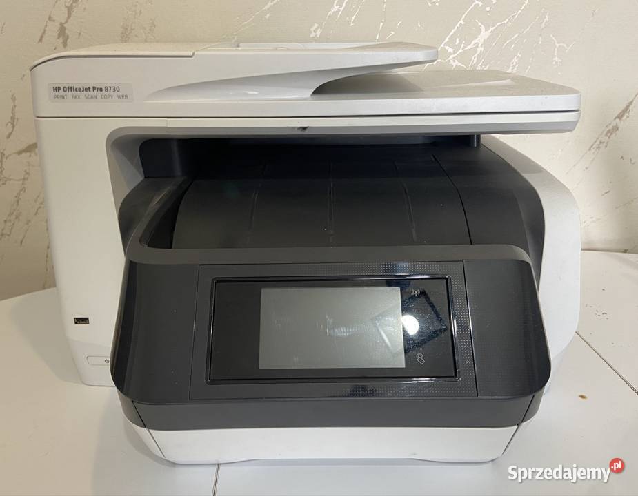 HP OfficeJet Pro 8730 Druk w kolorze Elektronika Rybno