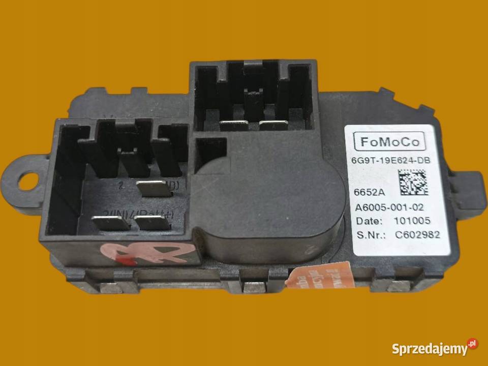 REZYSTOR OPORNICA 6G9T19E624DB Ford Focus Mk2 świętokrzyskie