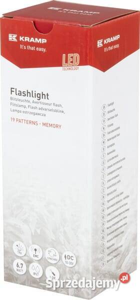 Lampa ostrzegawcza bursztynowa 3 LED LA20073 Kamionna sprzedam