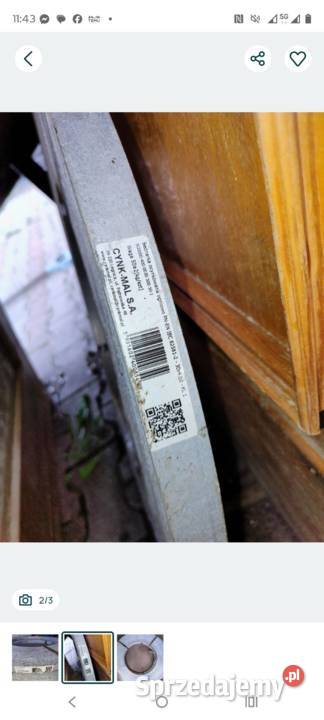 Bednarka budowlana ocynkowana 3125262 metrów Wrocław