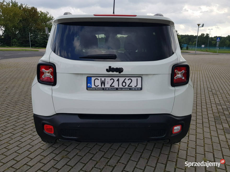 Jeep Renegade 16 Benzyna Nawigacja Klimatronik gniazdo USB Włocławek