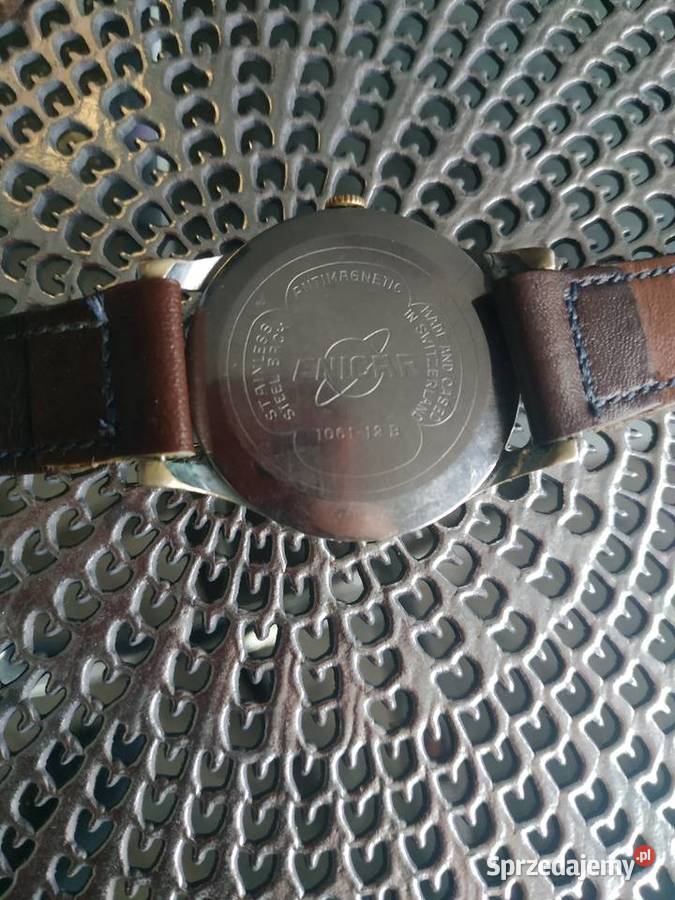 Zegarek szwajcarski Enicar ultrasonic dolnośląskie Bolesławiec