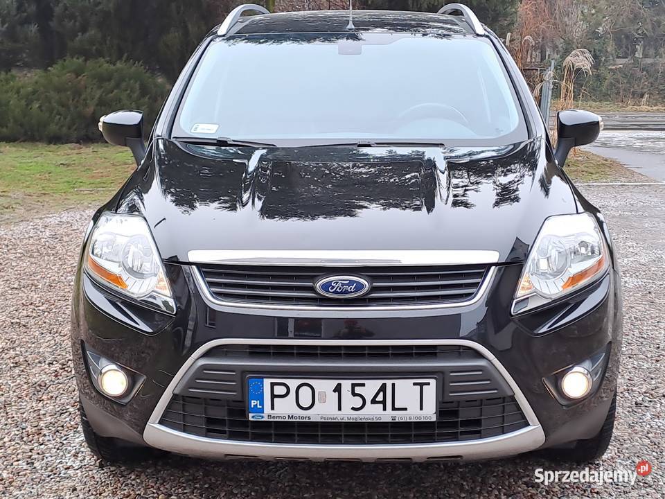 Ford Kuga Salon Polska welurowa tapicerka Poznań