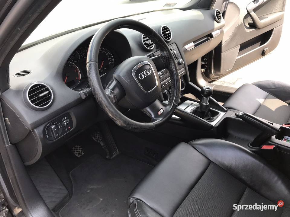 Grafitowe Audi A3 8p 20tdi 170 S Line Quattro diesel Jodłówka
