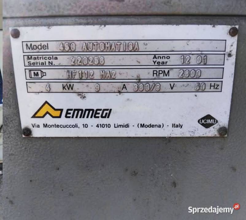 Piła tarczowa automatyczna z podajnikiem do Maków Podhalański