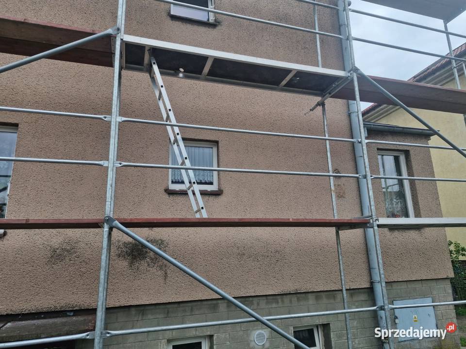 Rusztowanie elewacyjne na wynajem
