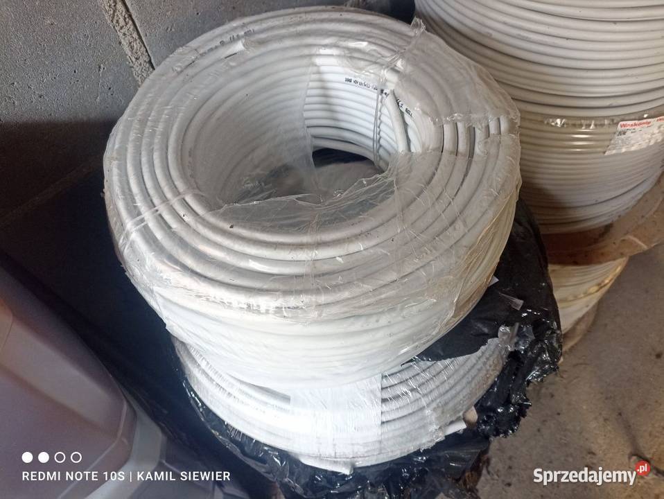 Przewód Damir 4x15 płaski miedziany drut Warszawa