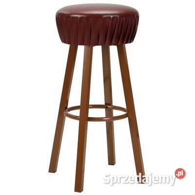 vidaXL Stołki barowe 2 brązowe sztuczna