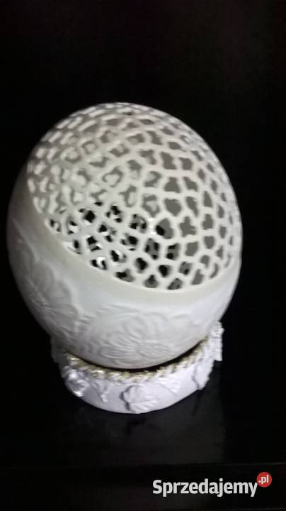 ażurowe grawerowane wydmuszki strusie Lubliniec