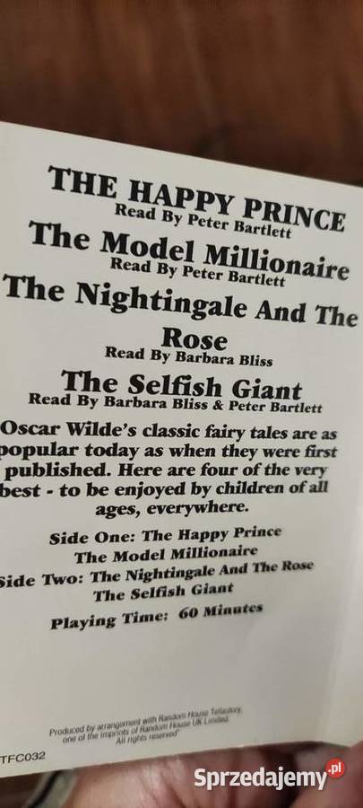 The happy Prince and other stores Oscar Wilde Płyty i kasety sprzedam