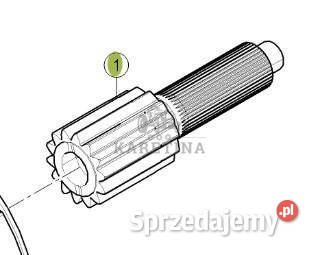 CLAAS Arion 610 660 Koło Zębate Wałek Tylnego Jastrzębniki