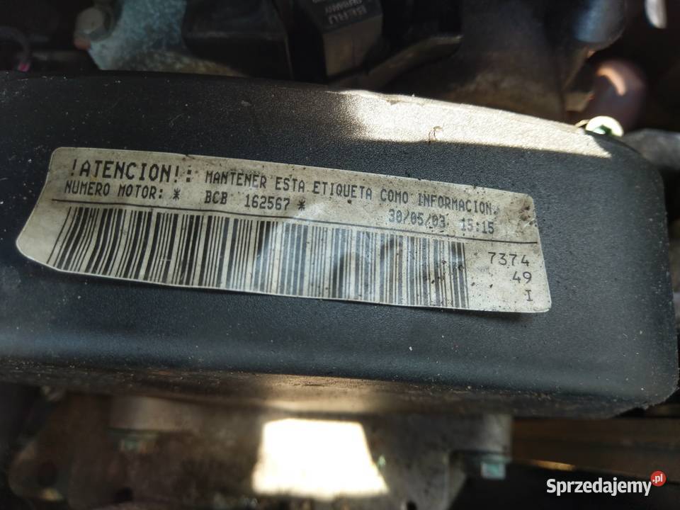 Silnik Leon Toledo Golf A3 16 16V BCB Sandomierz