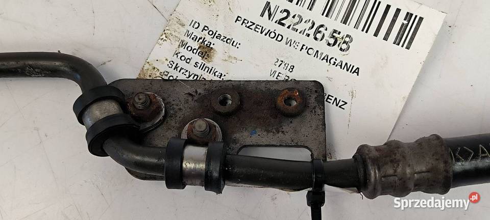 PRZEWÓD WSPOMAGANIA MERCDESBENZ C 160 BG00325C osobowe