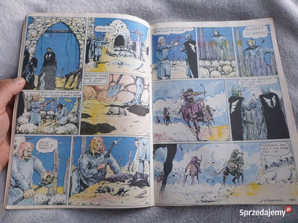 Rycerze Ziem Jałowych komiks Gdynia