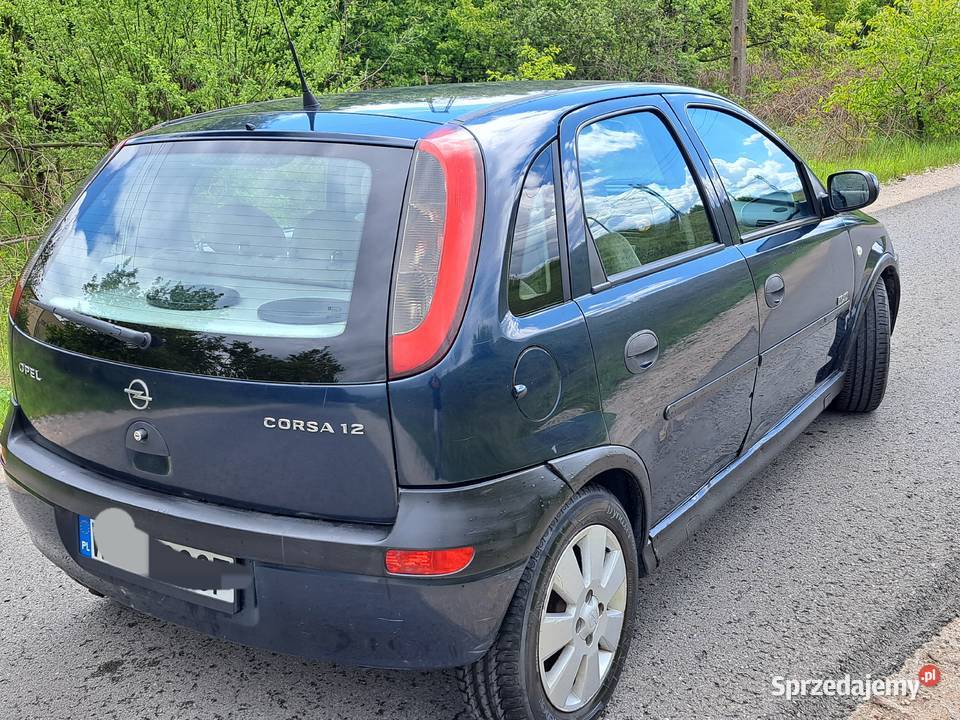 Sprzedam ładnego Opla Corsa C 12 benzyna 2003r Samochody osobowe Żyrardów