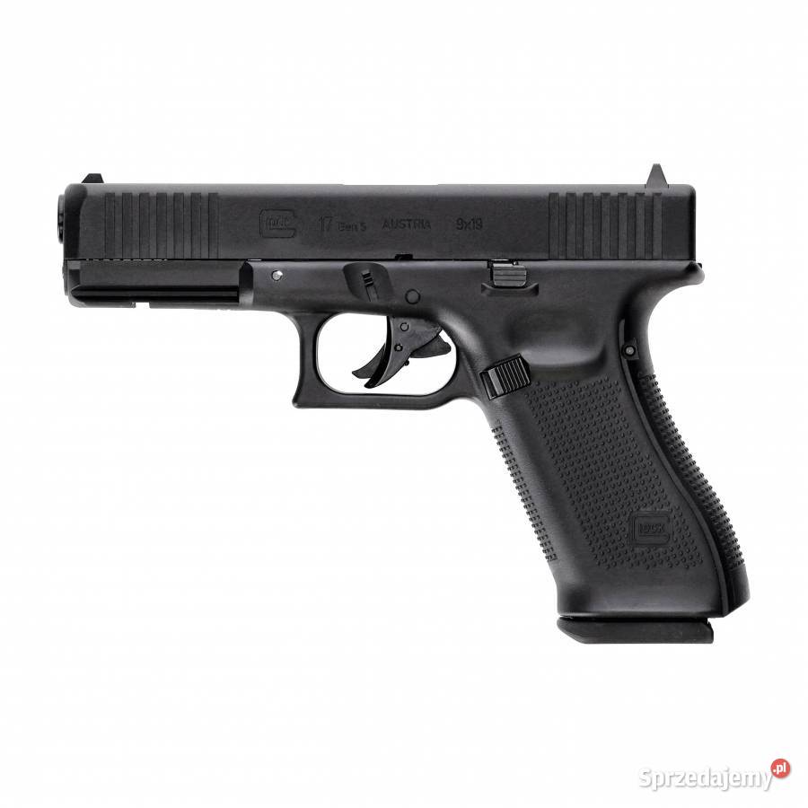 Pistolet wiatrówka Glock 17 gen 5 45 mm blowback Trzcianka