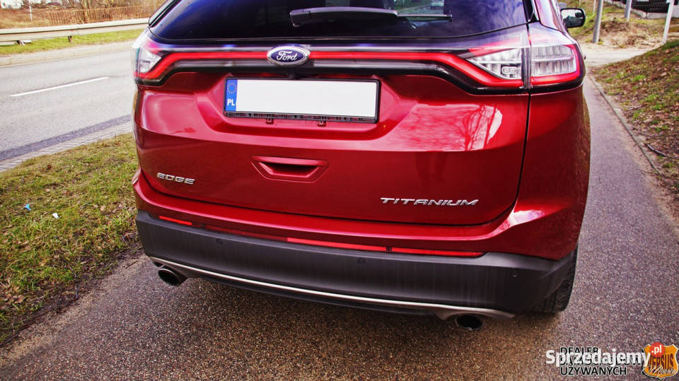 Ford EDGE 20T Titanium wyposażenie Gwarancja reflektory ksenonowe Gdynia