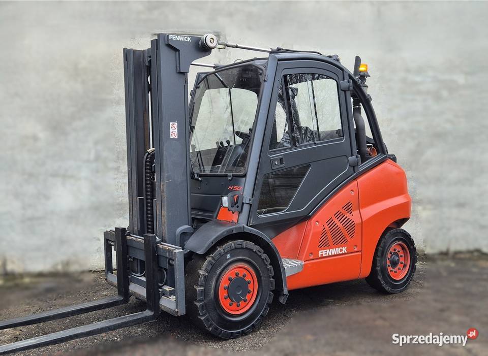 Linde H50 TRIPLEX 7700mtg kabina przesuw niski Rybnik