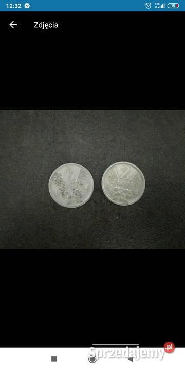 Moneta 2 zl 1958 1974 dolnośląskie Bolesławiec