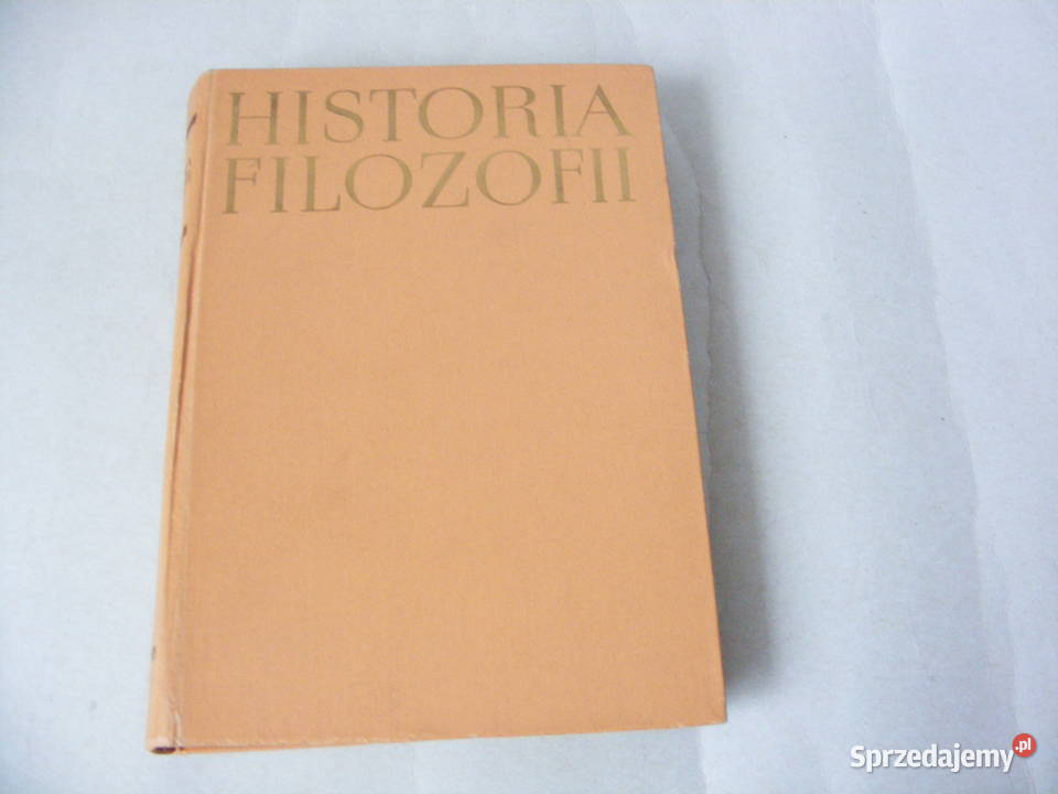 Historia filozofii Sroka Historia filozofii Oborniki Śląskie sprzedam