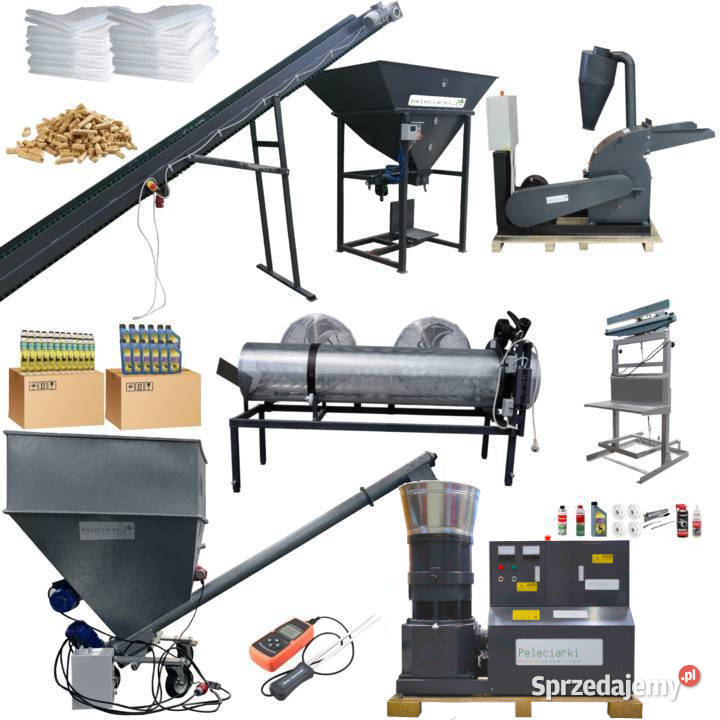 Linia Maszyn Do Produkcji Pelletu GREENPOWER