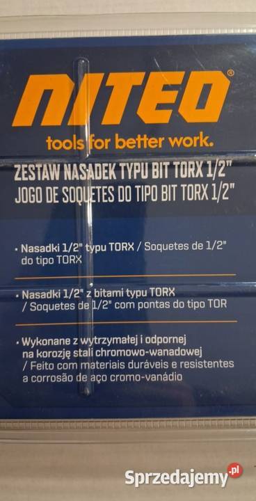 Zestaw nasadek kluczy wpustowych TORX 12 19 Kędzierzyn-Koźle
