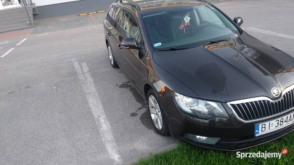 Skoda Superb II 2014 r TDI światła przeciwmgielne Białystok