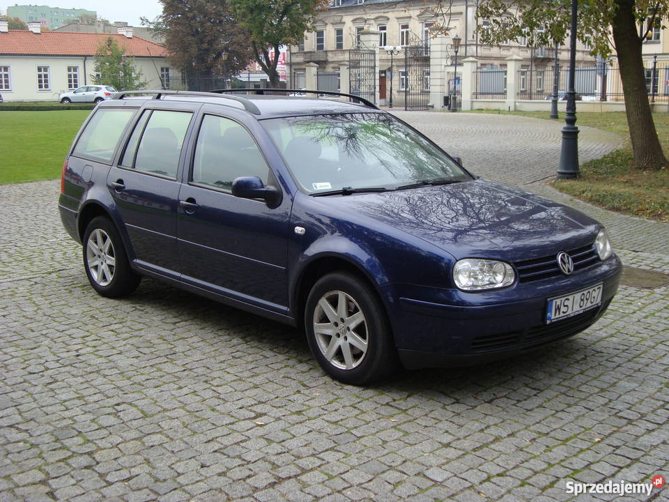 VW Golf IV variant 19 TDI Klima Elektryka Stan radio / CD Siedlce