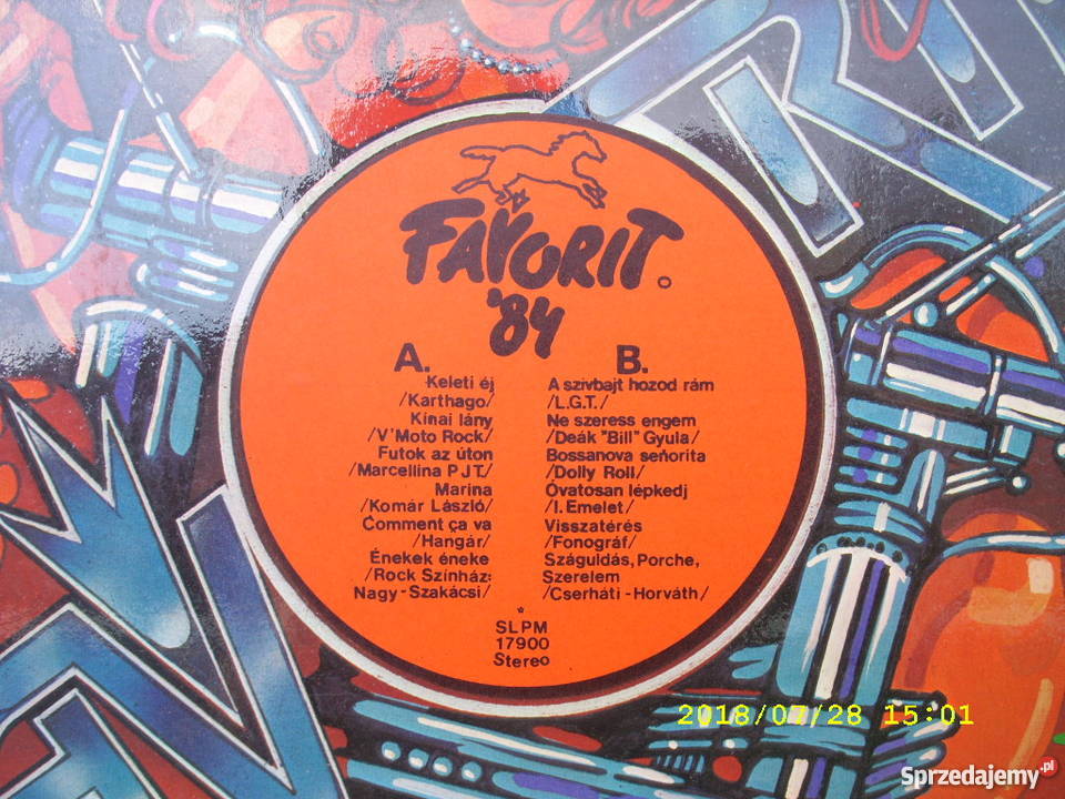 Rock LP FAVORIT 84 HUNGARY Wołów