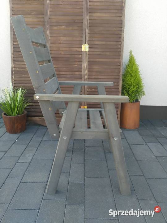Krzesło ogrodowe drewniane krzesło drewniane na Kalety