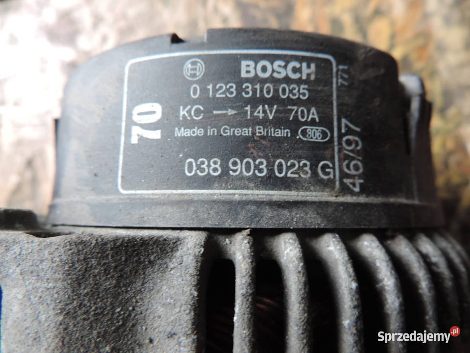 ALTERNATOR VW GOLF IV SKODA OCTAVIA 19 SDI Nowy Sącz sprzedam