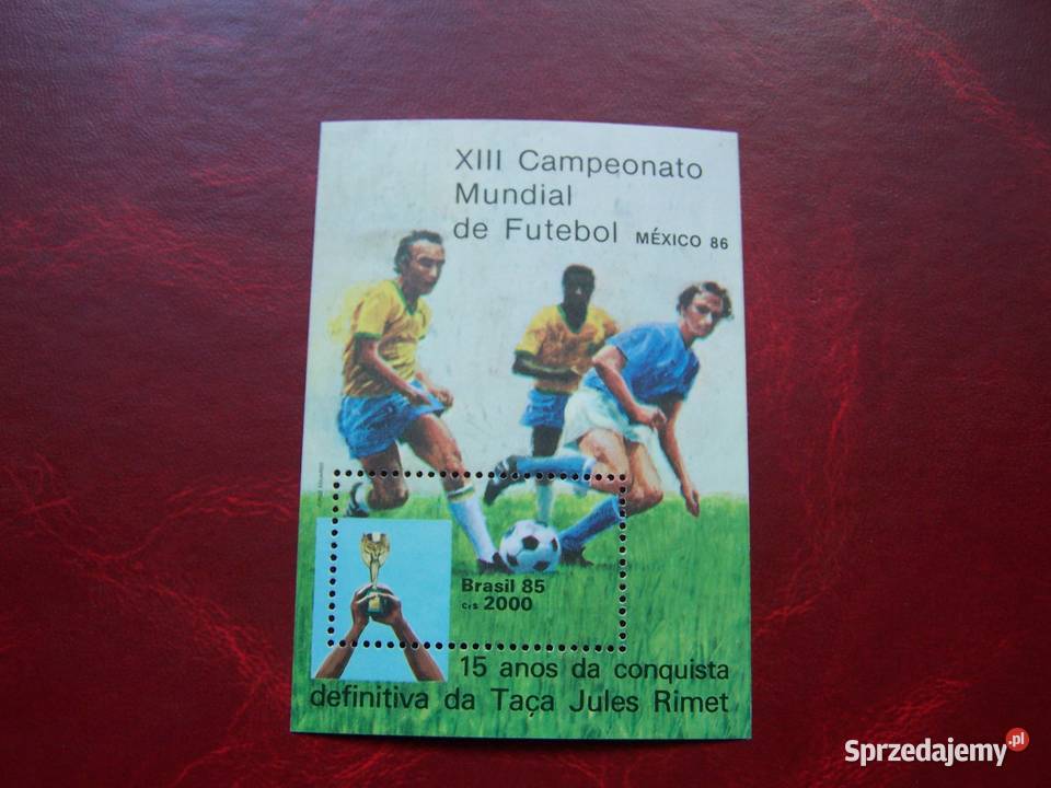 Brazylia 1985 MNH Piłka Nożna Mexico 86 Tychy sprzedam