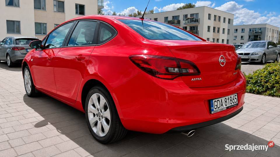 Opel Astra 2014r 14Turbo gaz Lpg stan Gdańsk