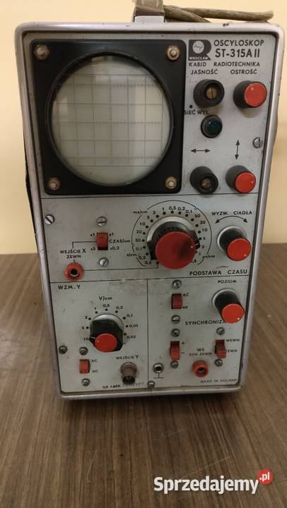 Oscyloskop ST315A II Radiotechnika Wrocławska Szczecin