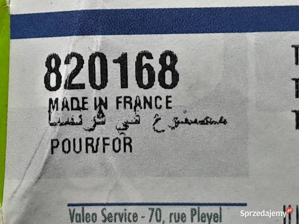 Termostat Valeo 820168 nowy outlet osobowe Dąbrowa Górnicza