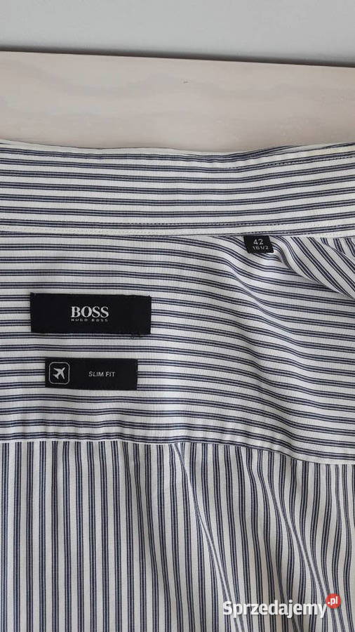Koszula w paski Hugo Boss opolskie Głuchołazy