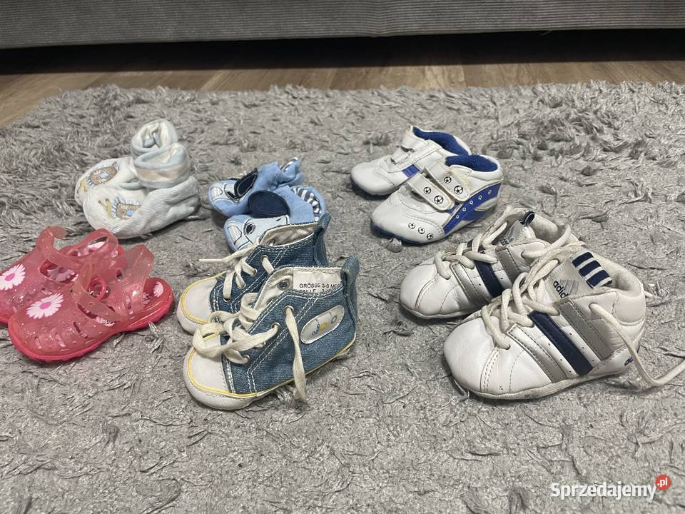 Buty niemowlęce 6 sztuk lubelskie Chełm
