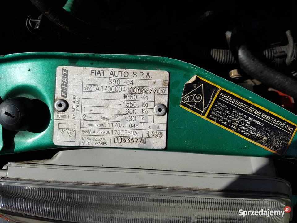 sprzedam zadbane cinquecento 900 rocznik 1995 Tychy
