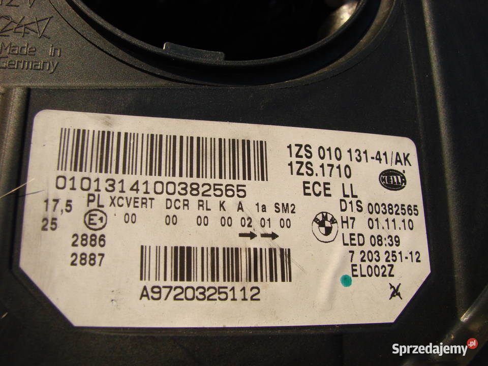 BMW 5 F10 F11 Bixenox Dynamic ORG EU podkarpackie Mielec sprzedam