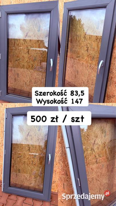 OKNA POWYSTAWOWE 2SZYBOWE NA SPRZEDAŻ Dąbrowa