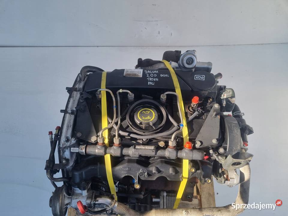 SILNIK KOMPLET Jaguar XType 20 D TDCI 130 FMBA Części samochodowe Chełm