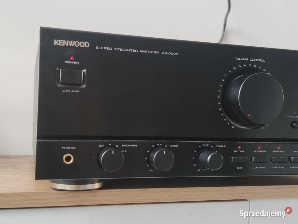 Kenwood KA7020 potężny wzmacniacz stereo z lat zachodniopomorskie Świdwin