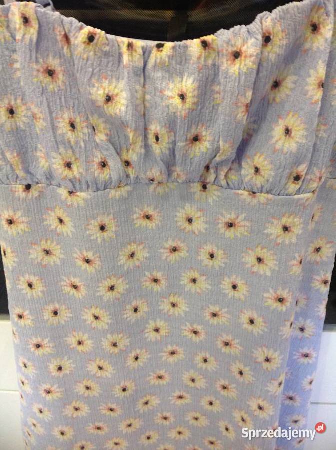 Letnia Sukienka Mini Damska DIVERSE M Nowa brązowy/beżowy lubuskie Nowa Sól