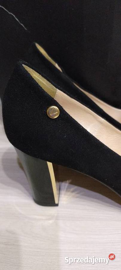 Buty czarne czółenka VENEZIA Lublin