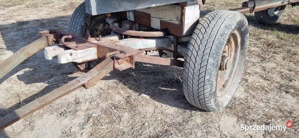 Przyczepka dwuosiowa wóz Proszowice