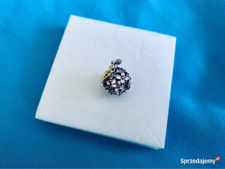 nowa stylizowana na retro zawieszka charm bead srebro Gdynia